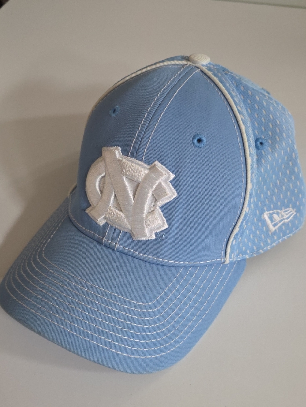 New Era Black and Blue Logo Patch Cap